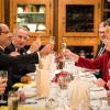 Hollande hält sich anlässlich der Feiern zum 50. Jahrestag des Elysée-Vertrages in Berlin auf. Er aß gemeinsam mit Angela Merkel zu Abend.