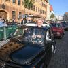 Die Maximilianstraße in Augsburg stand am Sonntag im Zeichen der Fuggerstadt Classic. Dort gab es über hundert Oldtimer zu bestaunen.