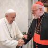 Papst Franziskus (links) hält am „lieben Bruder“ Kardinal Reinhard Marx fest. Er soll Erzbischof bleiben.  