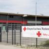 In der Katastrophenschutzhalle des Roten Kreuzes im Frauenwald werden die Corona-Tests durcgeführt.