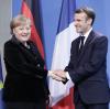 Respektieren sich: Frankreichs Präsident Emmanuel Macron und Bundeskanzlerin Angela Merkel (CDU).