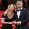 Gute Freunde: Julia Roberts und George Clooney. 