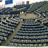 In Straßburg tagt das Europaparlament, dessen 751 Abgeordnete am 25. Mai wieder für fünf Jahre neu gewählt werden.  
