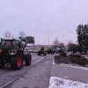 Schon früh machten sich Landwirte aus dem Landkreis auf den Weg nach Nördlingen zum Protest. Der Verkehr staute sich auf der B25 und in der Innenstadt. Über 1000 Traktoren waren auf der Kaiserwiese.