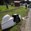 Liegeradfahrer bei Unfall in Könghausen schwer verletzt
