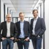 Bastian Nominacher, Alexander Rinke und Martin Klenk (von links) sind die Gründer von Celonis. Ihre Firma wächst rasant. 