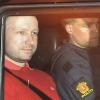 Massenmörder in Polizeigewahrsam: Anders Behring Breivik. dpa
