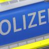 Bayerische Polizei in Blau. Neues Polizeiauto.
