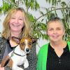 Barbara Habermann und Renate Janik sind spezialisiert auf die Behandlung von Suchtkrankheiten. Therapiehund Maya wird bei der neuen Info-Mot-Gruppe allerdings nicht dabei sein. 