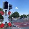 Ein Unfall am Bahnübergang in Gerlenhofen hatte nur einen Blechschaden zur Folge.