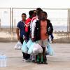 Flüchtlinge auf Lampedusa. Die Flüchtlingszahlen steigen und die EU benötigt dringend eine Flüchtlingspolitik.