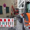 Am Hunoldsgraben haben am Dienstag die Bauarbeiten begonnen. Es gibt in der Altstadt teils massive Beeinträchtigungen für Anwohner und Autofahrer. Die Arbeiten dauern bis August. 