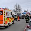 Bei einem Unfall am Donnerstag auf dem Donaubad-Parkplatz ist ein siebenjähriger Junge ums Leben gekommen.