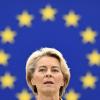 Die Präsidentin der Europäischen Kommission, Ursula von der Leyen, schwört die Bürgerinnen und Bürger auf harte Zeiten ein.