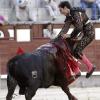 Dramatisches Ende eines Stierkampfes in Madrid: Der Torero Fernando Cruz wurde von einem Stier aufgespießt.