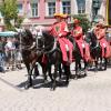 Perfektes Sommerwetter beim großen Frundsberg-Festumzug.