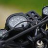 Ein Motorrad war in einen Unfall am Dienstag verwickelt. 