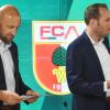 FCA-Präsident Klaus Hofmann (links) und Finanz-Geschägftsführer Michael Ströll leiten die Geschicke des FC Augsburg. Die Corona-Krise hat dem Klub ein Umsatzminus von 35 Millionen Euro beschert.