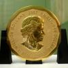 Das ist die 100 Kilogramm schwere Goldmünze „Big Maple Leaf“, die aus dem Bode-Museum gestohlen wurde. 