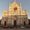 Eine Außenansicht der Basilika Santa Croce, in der ein spanischer Tourist bei einem Unfall ums Leben kam.