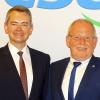 Die CSU Aichach-Friedberg nominierte Peter Tomaschko (links) als Direktkandidaten und Manfred Losinger als Listenkandidaten für die Landtagswahl 2018. 	
