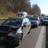 Nach einem Auffahrunfall ist die A7 zwischen Vöhringen und Illertissen gesperrt. 