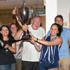 Große Freude herrschte nach dem Turnier beim Team des TC Ried, das sich den großen Cham-Pruss-Pokal sicherte. 	 	