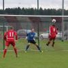 Gut gespielt und trotzdem wieder nicht gewonnen: Der TSV Hollenbach zeigt gegen den Tabellendritten TSV Meitingen eine gute Vorstellung und führt mit 2:0. Dann können Ricardo Anzano (Nr. 9), der hier die große Chance zum Dreier vergibt, und sein Team den Vorsprung nicht über die Zeit bringen. 