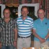 Versammlung des SV Wattenweiler: Unser Bild zeigt von links Vorsitzenden Peter Greiner, Martin Drexler, Peter Drexler, Anton Zucker und stellvertretenden Vorsitzenden Peter Wagner. 	