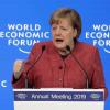Kanzlerin Angela Merkel plädiert in Davos für Zusammenarbeit.