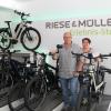 Marcus und Maria Wiesinger bieten in ihrem e-bike Center Augsburg unter anderem einen Riese & Müller Erlebnis-Store.