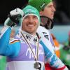Ski WM 2013 in Schladming: Felix Neureuther freut sich über Silber.