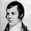 Der schottische Nationaldichter Robert Burns. 