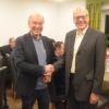 Wollen weiterhin zusammenarbeiten: Wolfgang Fendt (links) und SPD-Ortsvorsitzender Herbert Richter. 