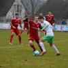 Auch Valentin Blochum konnte sich gegen die robuste Hintermannschaft des TSV Hollenbach nicht durchsetzen. Nach zehn Spielen ohne Niederlage ist die Serie der FC Horgau im Spitzenspiel gerissen. 	