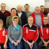 Das ist die aktuelle Vorstandschaft der Spielvereinigung Glöttweng-Landensberg. Der neue Vereinsvorsitzende heißt Karl Ruder (obere Reihe, Zweiter von links). 	
