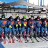 Das Scheppacher Ski-alpin-Junior-Rennteam trainierte während des vergangenen Winters unter anderem auf der Sellaronda in Südtirol.