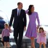 Sie sind bald wohl zu fünft: Prinz William und die seine Ehefrau Kate mit ihren Kindern, Prinz George und Prinzessin Charlotte. 