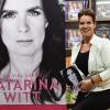 Katarina Witt auf der Frankfurter Buchmesse 2015.