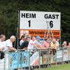 Kaum zu glauben: Nach dem Spitzenspiel in der Fußball-Bezirksliga Nord zwischen dem TSV Meitingen und dem TSV Hollenbach stand dieses Endergebnis auf der Anzeigetafel. Viele Meitinger Fans können es nicht fassen. 	