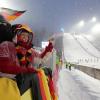 Hoffen auf besseres Wetter in Oberstdorf: Die Fans bei der Vierschanzen-Tournee
