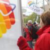100 Menschen kamen am Samstag zum Augsburger Ostermarsch. Die Bewegung hat ihren Ursprung in den Anti-Atomwaffen-Protesten der 50er Jahre.  
