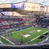 Ein Vorbild für den Fußball? Für den Super Bowl LVI sollte die größte LED-Videowall der Welt den Zuschauern ein modernes Stadionerlebnis bieten.