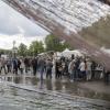 Ein bisschen Hochwasser gab es 2019 beim Töpfermarkt. Heuer könnte die Veranstaltung auch zum bislang anvisierten Nachholtermin im September ins Wasser fallen, wenn die coronabedingten Veranstaltungsverbote über den 31. August hinaus gelten. 