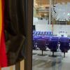 Blick in den Plenarsaals des Bundestags.