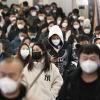 Rush Hour in einer Pekinger U-Bahn-Station. Die Bevölkerung Chinas ist innerhalb eines Jahres um rund 850.000 Menschen geschrumpft.