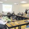 Der Gemeinderat im Kammeltal kam diese Woche zu seiner ersten Sitzung im neuen Sitzungssaal in der Grundschule in Ettenbeuren zusammen.  
