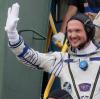 Alexander Gerst vor dem Besteigen der Rakete: Vier Jahre nach seiner ersten Mission brach der deutsche Astronaut am Mittwoch zu seiner zweiten Mission auf der ISS auf.