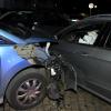 Ein bewusstloser Autofahrer hat mit seinem Wagen auf dem  Hofbräuhausparkplatz in Dillingen Autos gerammt.