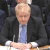 Ex-Premier Boris Johnson, hier vor dem Privilegienausschuss des Unterhauses in London, tritt als Parlamentsabgeordneter ab.